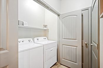 Washer/dryer included